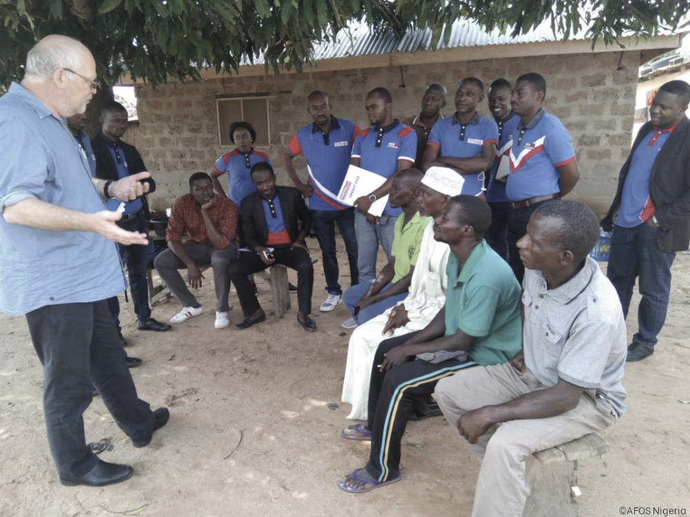AFOS in Nigeria: Ausbildung von Kleinbauern